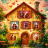 Plakat Ein ehrenwertes Haus - Operettical von Kay Link